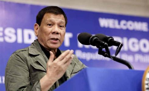 الرئيس الفلبيني رودريغو دوتيرتي