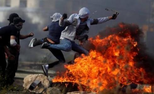 مواجهات بين شبان فلسطينيين وقوات الاحتلال