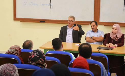 جامعة القدس تطلق مشروع مساق لتحويل أبحاث التخرج لمشاريع ناشئة
