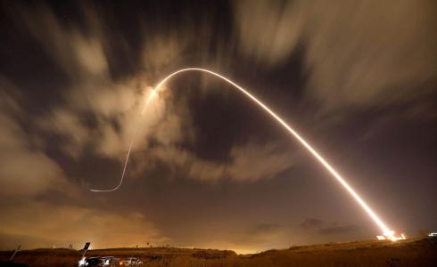 صاروخ من غزة - ارشيفية