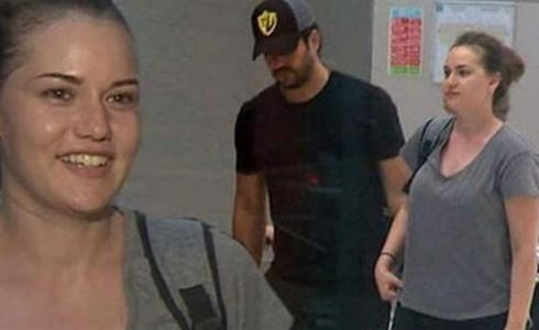 فهرية افجان وزوجها بوراك