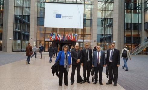 وفد نواب الكنيست العرب من القائمة المشتركة