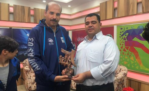 عضو المجلس الأعلى للشباب والرياضة عبد السلام هنية يستقبل وفد معهد الأمل ويدعم المنتخب الوطني للأيتام الذي سيشارك بكأس العالم 