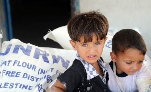 لاجئون فلسطينيون -ارشيف-