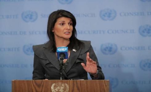 نيكي هايلي سفيرة الولايات المتحدة في الأمم المتحدة