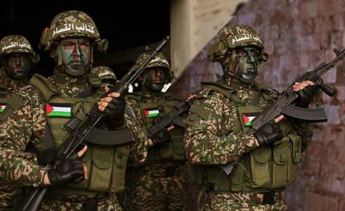 مقاومو كتائب القسام الجناح العسكري لحركة حماس في غزة -ارشيف-
