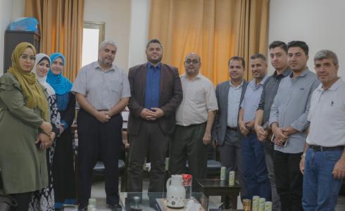 وفد مهرجان العودة الدولي للافلام