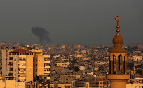 قصف غزة اليوم