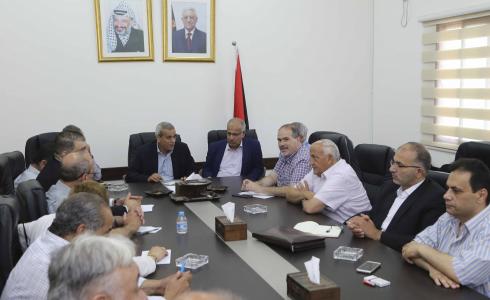 مناقشة آفاق التعاون والشراكة بين مشفى الوكالة و المقاصد