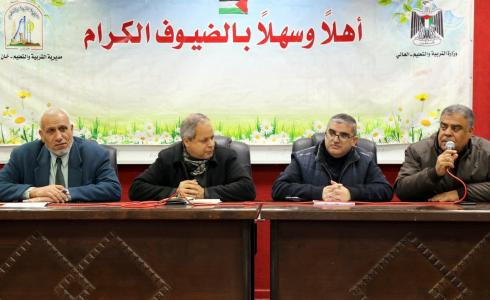 مديرية خانيونس تفتتح لقاءً مع نخبة من طالبات الثانوية العامة