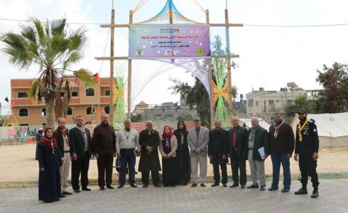 تربية الوسطى تستقبل مدير تربية وتعليم شرق خانيونس