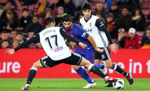 برشلونة وفالنسيا في كأس ملك اسبانيا