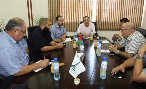 جامعة الأقصى تستقبل وفداً من وزارة العمل