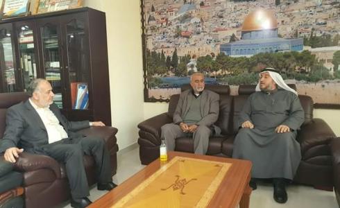 النائب د. الشرافي يتفقد بلدية بيت لاهيا