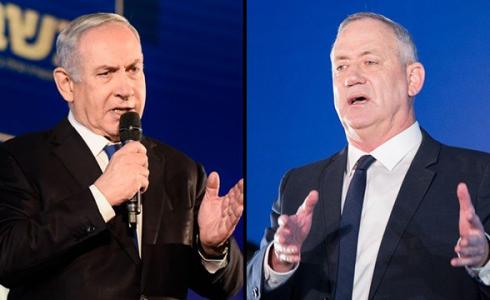 احتدام المعركة الانتخابية بين الليكود وأزرق أبيض