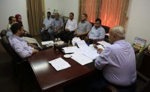 الشؤون الاجتماعية في غزة تلتقى بمؤسسة امان