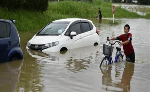 الأمطار في اليابان 