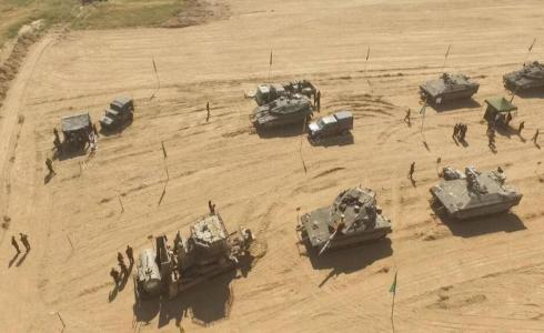 مشروع في غزة غزة لتسهيل تنقل آليات الاحتلال