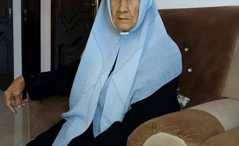 الحاجة فاطمة عيد حسان شاهد على النكبة