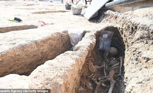 العثور على مقبرة قديمة 