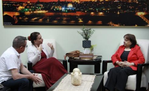 لقاء وزيرة الصحة مع وفد أطباء بلا حدود