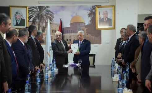 الرئيس الفلسطيني محمود عباس 