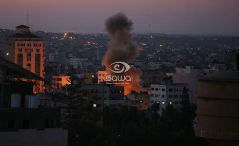 قصف اسرائيلي على غزة