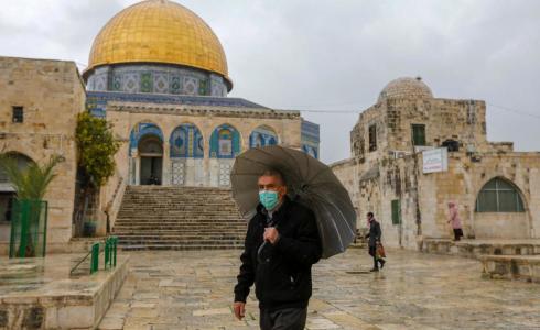 صورة من باحات المسجد الأقصى - أرشيف