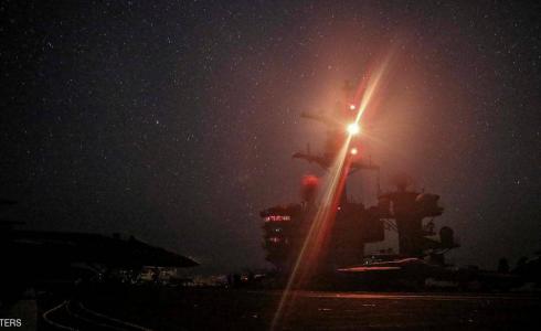 حاملة الطائرات لينكولن إحدى وسائل ضغط ترامب على إيران