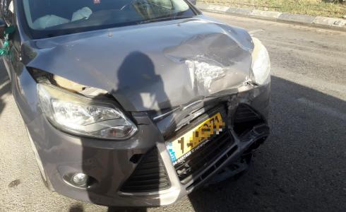 إصابتان إثر حادث طرق في مدينة طمره