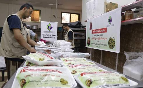 خدمات الطفولة توزع 200 وجبة إفطار 