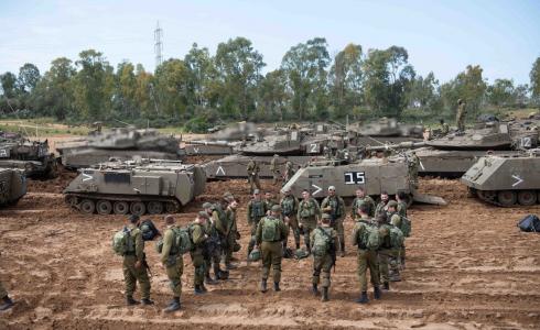 جيش الاحتلال الإسرائيلي على حدود غزة 