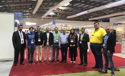 وفد من جمعية رجال الاعمال بغزة يشارك بمعرض المنتجات الصينية بعمان