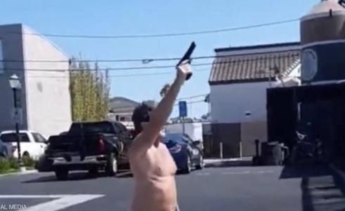 الرجل الذي اطلق النار على المتظاهرين في اميركا لترهيبهم
