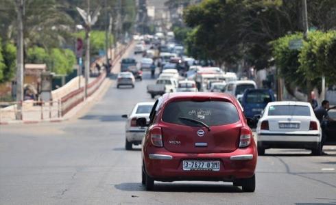 سيارات الأجرة في غزة