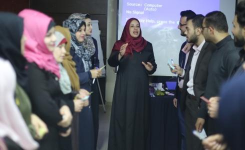 خلال التدريب النهائي