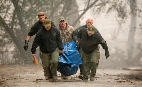 انتشال جثة قتيل في ولاية كاليفورنيا
