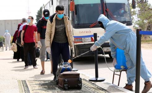 وصول العالقين إلى غزة