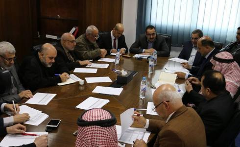 ظافر ملحم رئيس سلطة الطاقة يلتقي وجهاء غزة