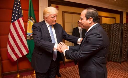 قمة مصرية امريكية بين السيسي وترامب اليوم