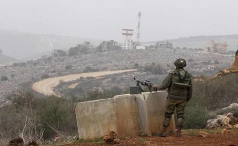 الجيش الإسرائيلي يراقب الحدود الشمالية مع لبنان