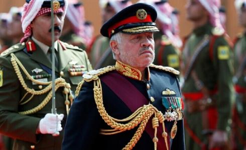 الملك الأردني 
