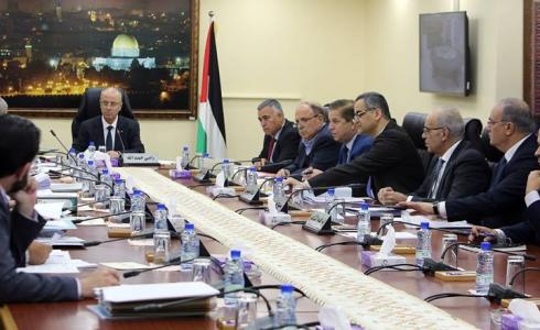 مجلس الوزراء الفلسطيني 12/3/2018