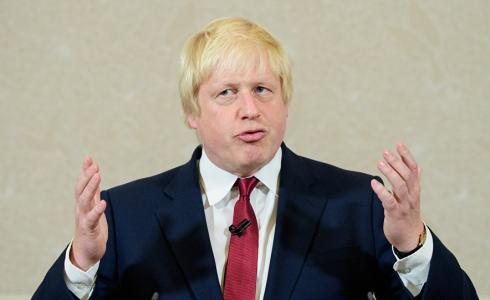 وزير الخارجية البريطاني  بوريس جونسون