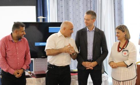 ختام الدورة السلامه المهنيه للصحفيين