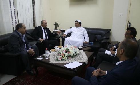 اللقاء في مقر الوزارة برام الله