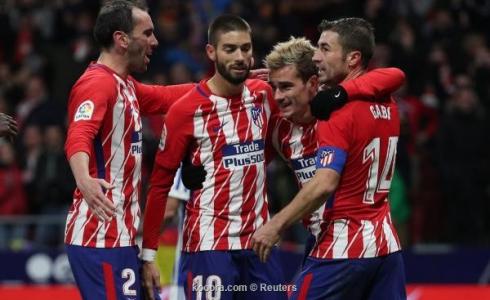 لاعبو أتلتيكو مدريد