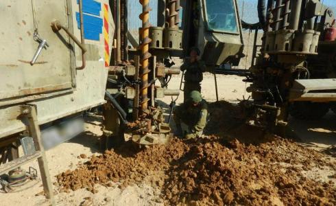 جيش الاحتلال يزعم اكتشافه نفق على حدود جنوب القطاع