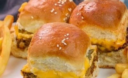 طريقة عمل البرجر بالجبنه في الفرن