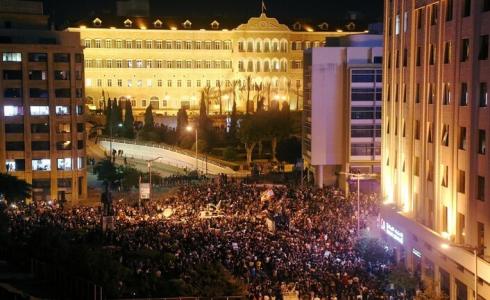 استمرار المظاهرات في لبنان